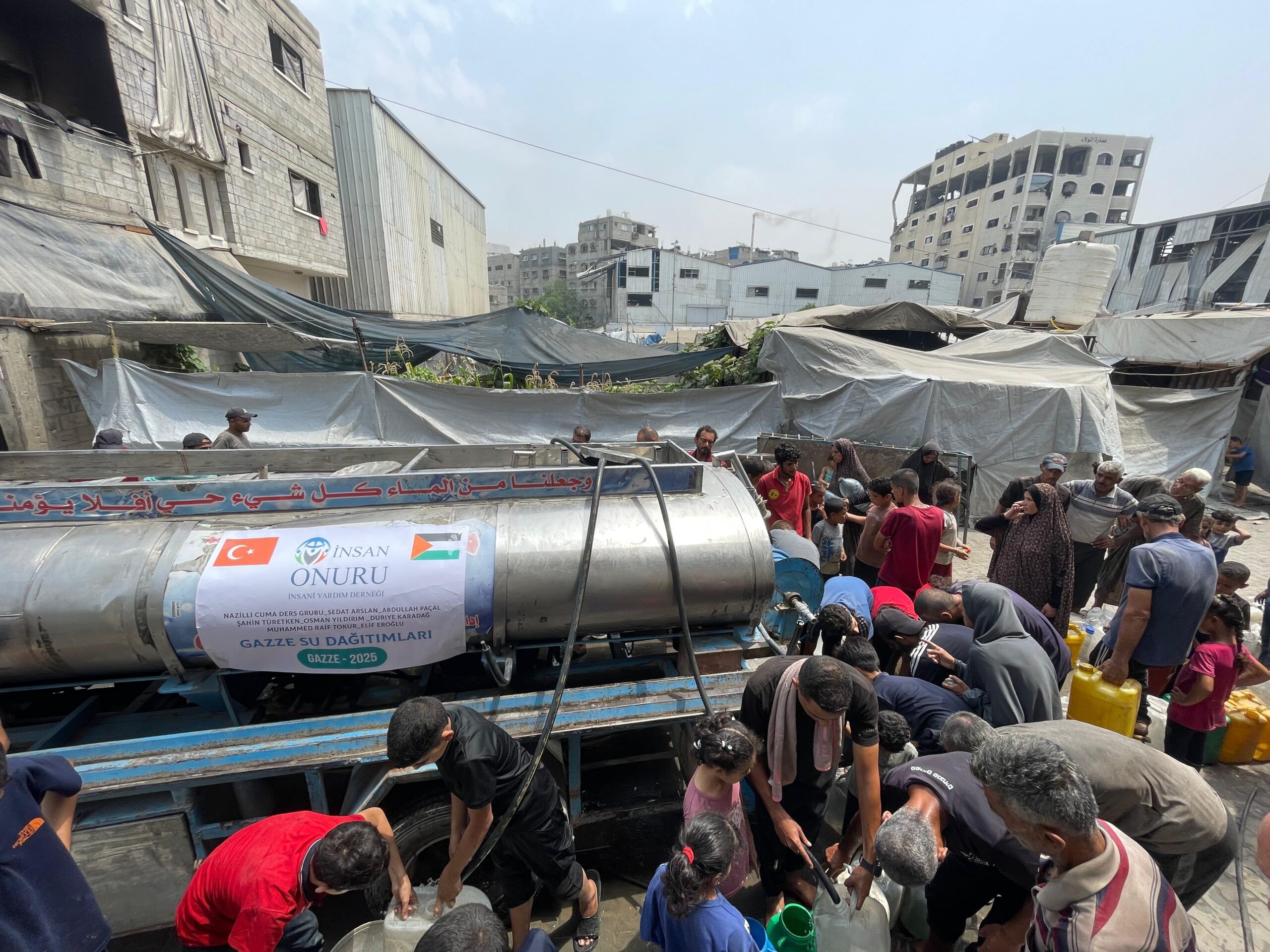 Su, Gazze’de Hayat Kurtarıyor: Destek Olun!